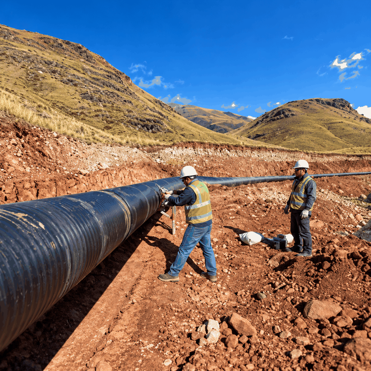 Tuberías HDPE en operaciones de minería